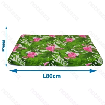 Poduszka z 80x60x5cm dla psa lub kota z miękkiej gąbki z poszewką