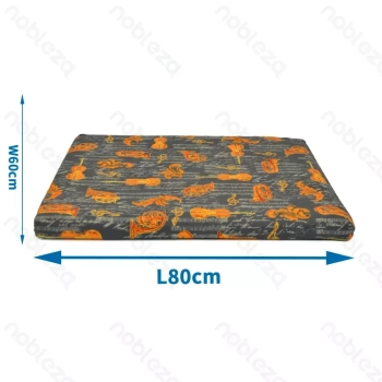 Poduszka z 80x60x5cm dla psa lub kota z miękkiej gąbki z poszewką