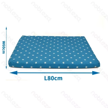 Poduszka z 80x60x5cm dla psa lub kota z miękkiej gąbki z poszewką