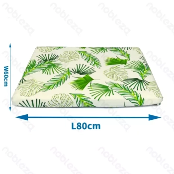 Poduszka z 80x60x5cm dla psa lub kota z miękkiej gąbki z poszewką
