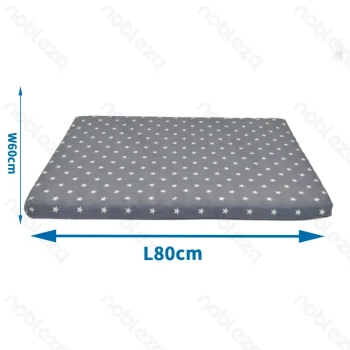 Poduszka z 80x60x5cm dla psa lub kota z miękkiej gąbki z poszewką