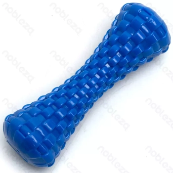 Patyk gumowa kostka zabawka dla psa gryzak z dźwiękiem 15x5x2.6cm