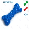 Kolorowa kość 14x6x3cm dla psa zabawka gryzak dla psa z dźwiękiem