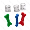Kolorowa kość 14x6x3cm dla psa zabawka gryzak dla psa z dźwiękiem