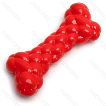 Kolorowa kość 14x6x3cm dla psa zabawka gryzak dla psa z dźwiękiem