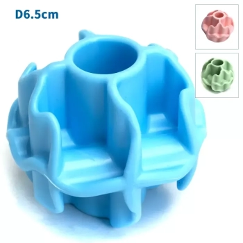 Kulka 6.5cm zabawka z miejscem na przysmaki smakołyki dla małego psa