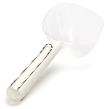 Łyżka do nakładania karmy z klipsem do zamykania torebek poj. 180ml