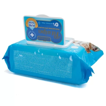 Chusteczki higieniczne z serii Pure Water 80 szt. do sierści zwierząt