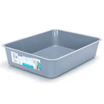 Kuweta dla kota 39,6x29,6x8,5cm klasyczna otwarta łatwa w czyszczeniu