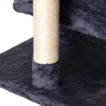 Drapak dla kota 58x56x54cm z przytulnym domkiem i platformą leżanką