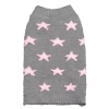 Sweter dla psa XS 20 cm żakardowy w gwiazdki Nobleza