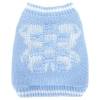 Sweter dla psa XS 20 cm żakardowy z misiem miękki ciepły i wygodny