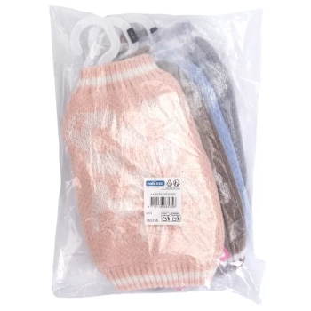 Sweter dla psa XS 20 cm żakardowy z misiem miękki ciepły i wygodny