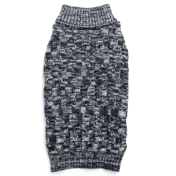 Sweterek XXL 45cm dla psa ze ściegiem warkoczowym miękki i wygodny