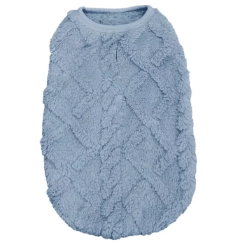 Bluza sweterek XL 40 cm dla psa z plecionym wzorem miękki i wygodny