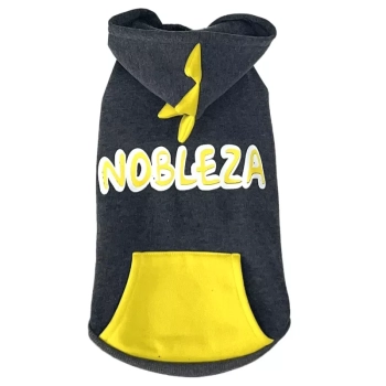 Bluza XXL 45cm dla psa z kapturem kieszonką nadrukiem miękka i wygodna