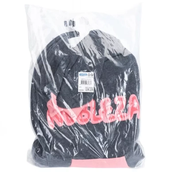 Bluza XXL 45cm dla psa z kapturem kieszonką nadrukiem miękka i wygodna