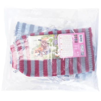 Sweter dla psa XS 20 cm w kontrastowe paski miękki ciepły i wygodny