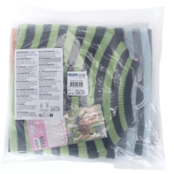 Sweter dla psa XXL 45 cm w kontrastowe paski miękki ciepły i wygodny