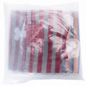 Sweter dla psa XXL 45 cm w kontrastowe paski miękki ciepły i wygodny