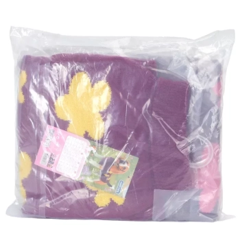 Sweter dla psa XXL 45 cm żakardowy w kwiatki miękki ciepły i wygodny