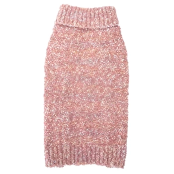 Sweter dla psa S 25 cm żakardowy w kropeczki miękki ciepły i wygodny