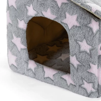 Buda 48x45x39cm ciepły domek dla psa lub kota wygodna i przytulna