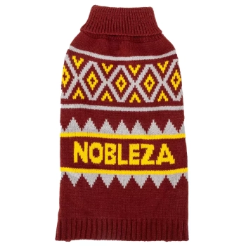 Sweter dla psa XS 20 cm żakardowy z logiem miękki ciepły i wygodny