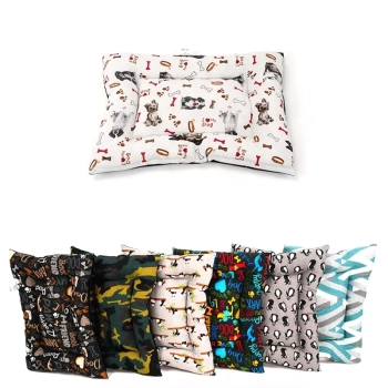 Przytulna poduszka M 75x57cm do spania z nadrukiem dla zwierząt