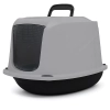Zamknięta kuweta dla kota z klapką i uchwytem rozmiar M 57x39.5x38cm