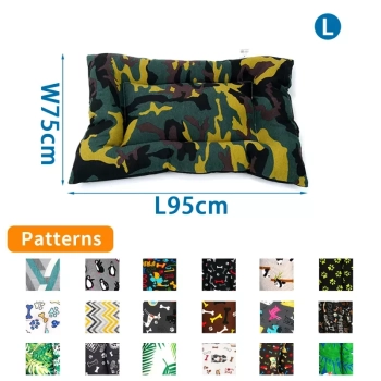 Przytulna poduszka L 95x75cm do spania z nadrukiem dla zwierząt
