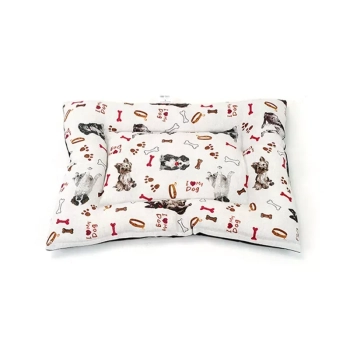 Przytulna poduszka L 95x75cm do spania z nadrukiem dla zwierząt