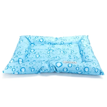 Mata 65x55cm chłodząca dla psa lub kota żelowa z nadrukiem w kropelki