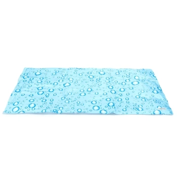 Mata chłodząca L 90x50cm dla psa lub kota żelowa z nadrukiem w krople