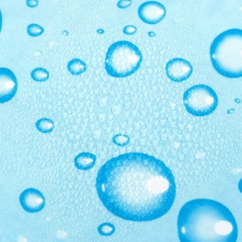 Mata chłodząca L 90x50cm dla psa lub kota żelowa z nadrukiem w krople