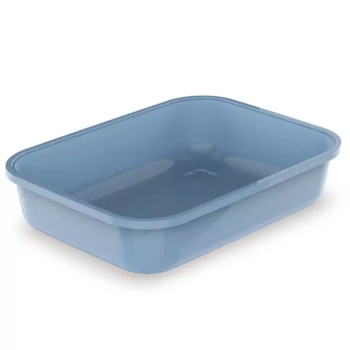 Wyprawka dla kota zestaw kuweta z miską szufelką piłeczką 37x27x8.5cm