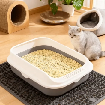 Żwirek dla kota z tofu 6l/2.5kg zbrylający biodegradowalny cytrynowy